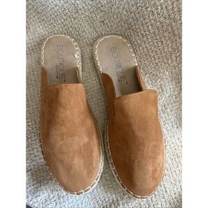Women’s Shoes Boutique by Corkys size 10 Espadrilles Mules Tan